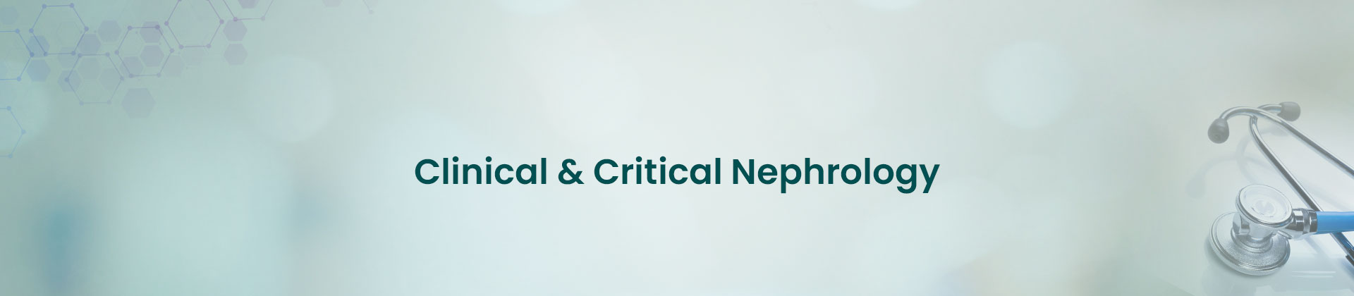 Clinical & Critical Nephrology