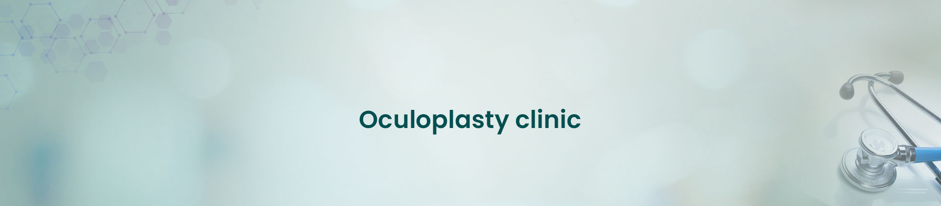 Oculoplasty clinic