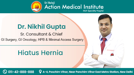 Hiatus Hernia | Know about this disease