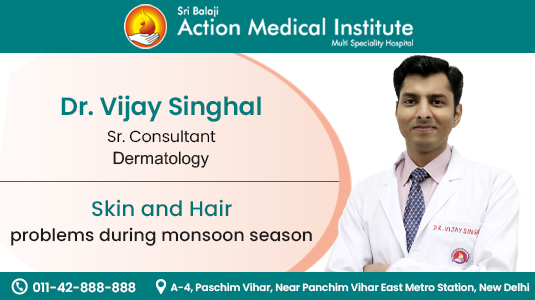 Skin and Hair problems during monsoon season | Dr. Vijay Singhal | SBAMI